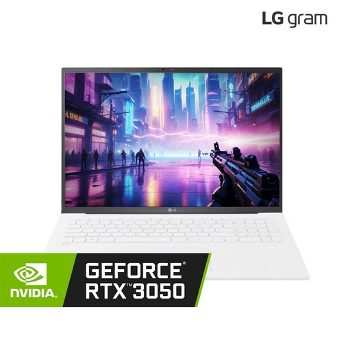 LG전자 2024 그램 프로 16인치 인텔 14세대 울트라5 32GB 512GB RTX 3050 144Hz, 16ZD90SP-EX59K, Free DOS, 화이트