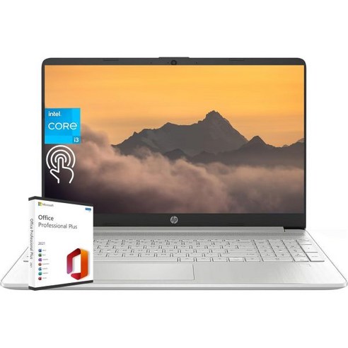 HP 에이치피 2024 비즈니스 및 학생용 최신 노트북 15.6 HD 터치스크린 Intel 6Core i31215U 프로세서 32GB RAM 1TB SSD lntel UHD 그, 8GB RAM | 512GB SSD