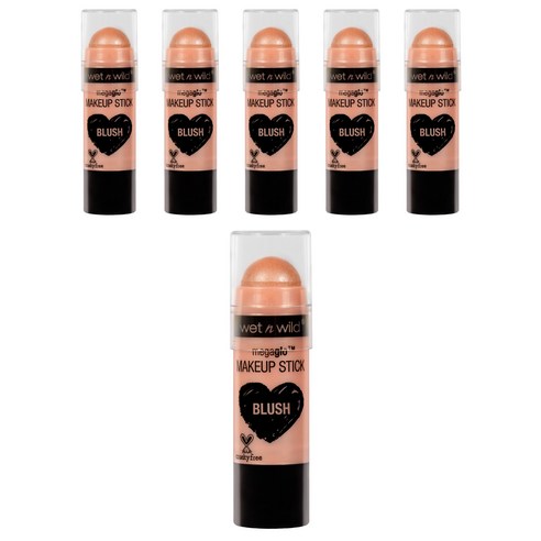웻앤와일드 메가글로 메이크업 스틱, Hustle and Glow, 6개