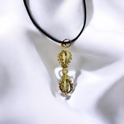 액운을 막고 행운을 불러들이는 백련 금강저 목걸이