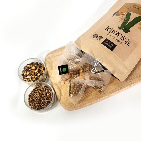 착한농부 작두보리차, 구수함으로 건강한 일상을 채우세요.