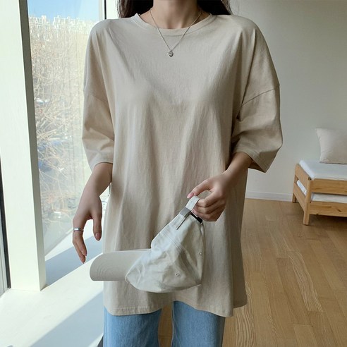 [시크블랙]베노아 실켓 박스티셔츠