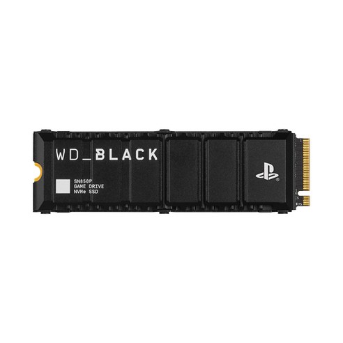 탁월한 성능과 우수한 내구성을 자랑하는 WD BLACK SN850P 히트씽크 NVMe SSD for PS5 Consoles 2TB