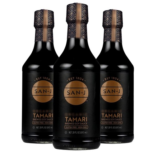 산제이 타마리 소이 소스, 592ml, 3개
