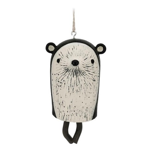 수지 소박한 Windchime 동물 펜던트 Aeolian 벨 추상 미술 Boho 수제 매달려 홈 선물 정원 야외 장식, I