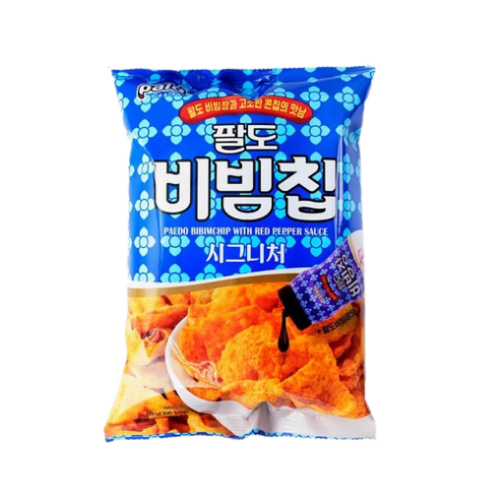 팔도 비빔칩 시그니처 스낵, 80g, 4개