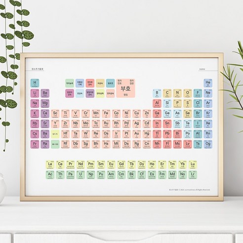 원소의 아름다움을 담아 공간에 과학적 감성을 더하다