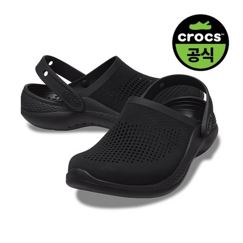 크록스 공식 공용 LITERIDE 360 CLOG BKB 24SUCL206708