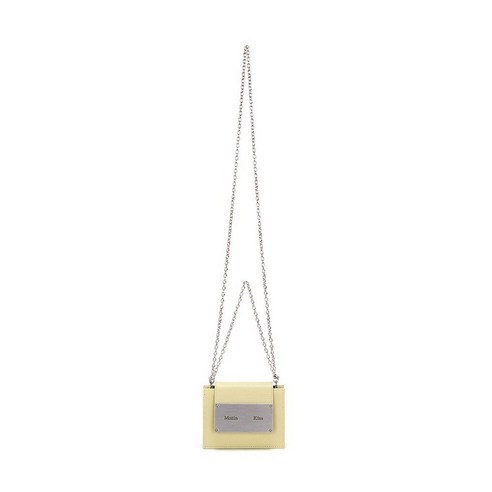 ACCORDION MINI BAG IN YELLOW GREEN, FREE
