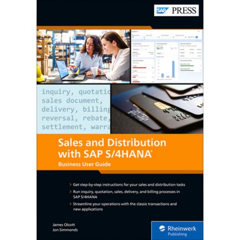 Sales and Distribution with SAP S/4hana:Business User Guide, SAP Press, English, 9781493220809