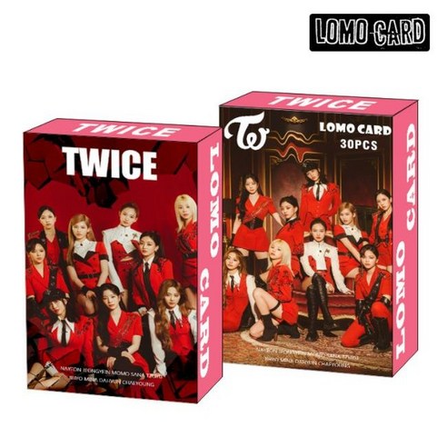 트와이스 포카 트와이스 굿즈 아이돌굿즈 Formula of Love: O+T=3 굿즈 Perfect World 굿즈 포토카드 30장 5종택1, TWICE-2