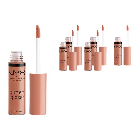 엔와이엑스 버터 립글로스 8ml, madeline, 6개