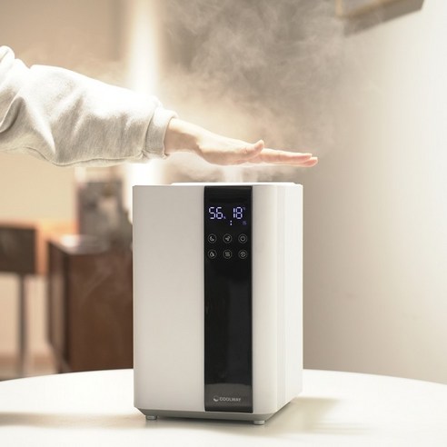 쿨웨이 복합식 가습기 살균 간편세척 자동습도조절 대용량, 화이트, 쿨웨이 대용량 복합식 가습기 RR-H940