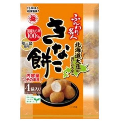 훈와리메이진 콩가루 모찌 스낵, 75g, 7개