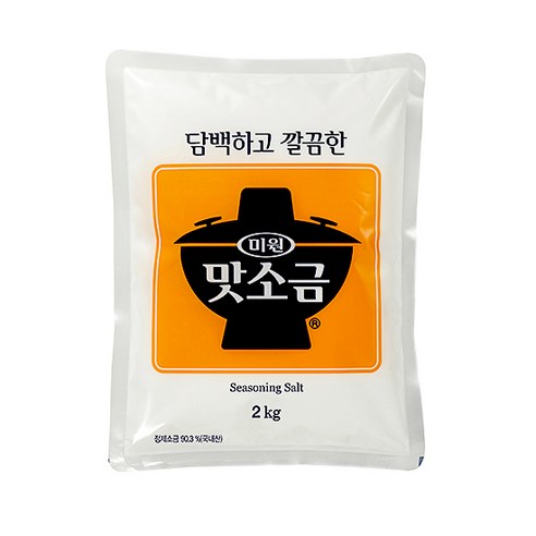 대상 맛소금 2kg, 1개, 본 상품 선택하기