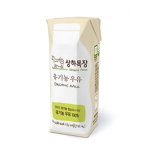 상하목장 유기농 우유 125ml 24팩 파스퇴르진한우유아이스크림 Best Top5