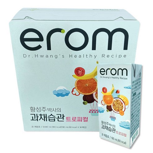 이롬 황성주 박사의 과채습관: 맛있는 건강, 간편하게 시작하세요!