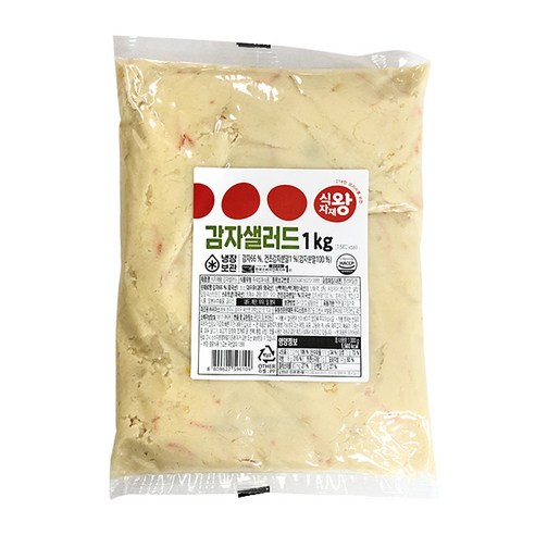 식자재왕 감자샐러드1kg, 1개, 1kg