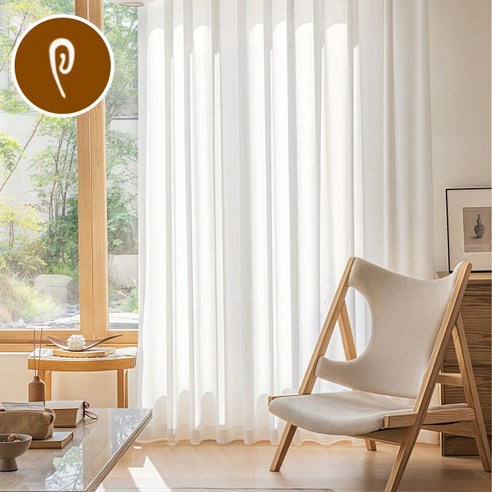 공간에 스며드는 우아함, Montheria 쉬폰커튼으로 완성하는 감성적인 일상 거실커텐