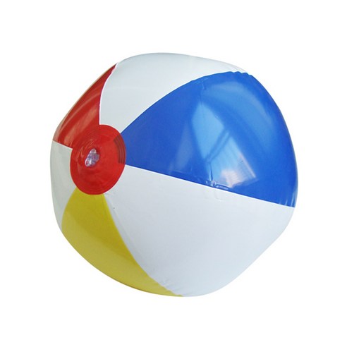 픽커스 원형 2중마개 물놀이공 40cm 50cm 비치볼, 중형, 1개, 단색, 40mm