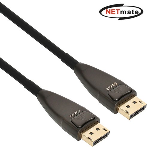 강원전자 넷메이트 NM-FD10 8K 60Hz Hybrid 광 DisplayPort 1.4 Active 케이블(무전원) 10m