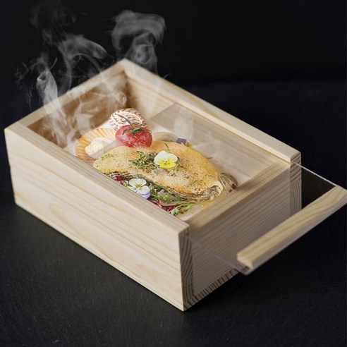호텔 편백나무 나혼자산다 찜기 집들이선물, 15x10x6cm
