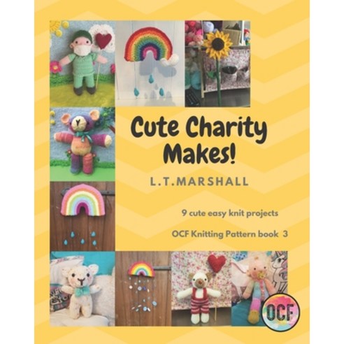 (영문도서) Cute Charity Makes: A knitting book for fundraisers Paperback, Independently Published, English, 9798648383340