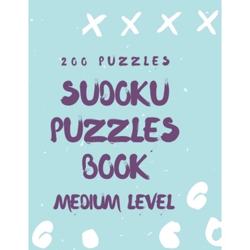 Sudoku Puzzles Book: Medium Level Sudoku Medium Sudoku Puzzles Book for Seniors Sudoku for Adults ... Paperback, Independently Published, English, 9798625649179