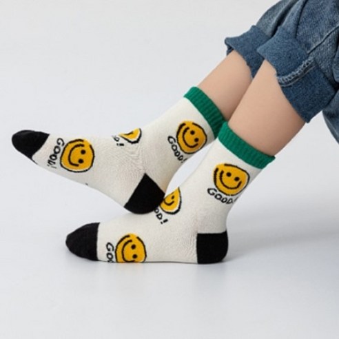 사랑스러운 발걸음을 위한 선택, 어반바스켓 스마일 체크 양말 세트!