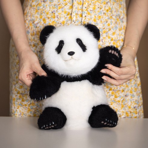 판다다다 핸드메이드 판다인형 플래그십, 1개, 6개월령, 43cm