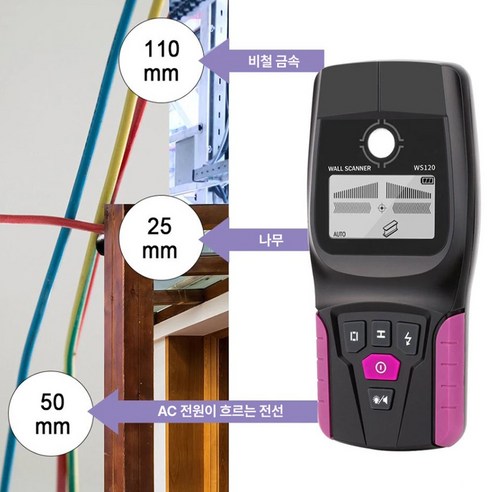 야토 5in1 벽면 금속 탐지기 스캐너: 내부 구조물 감지의 다목적 솔루션