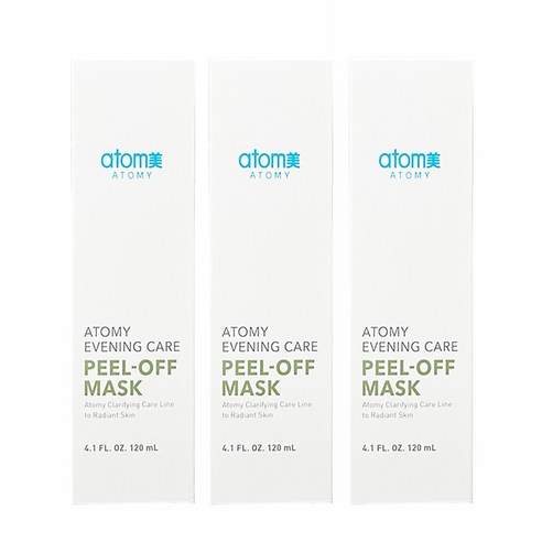 애터미 이브닝케어 필오프마스크 120ml X 3개