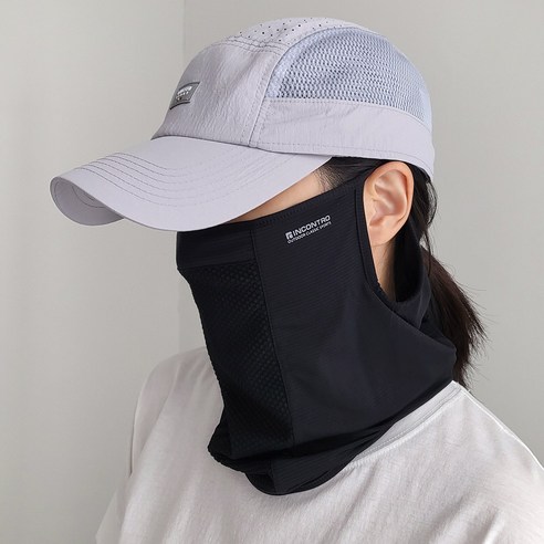 오브원 카론 스포츠 에어 쿨 마스크, 블랙