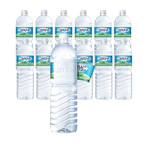 제주 삼다수 2L x 12개 (유/무라벨 랜덤발송)
