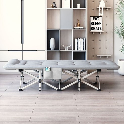 편안하고 편리한 낮잠을 위한 쉽게 접고 펴는 GHKO 무설치 낮잠 접이식침대