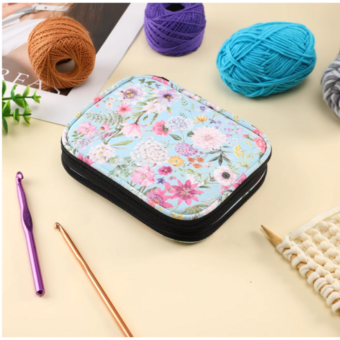 뜨개질, 이제 엉망진창 실타래와 작별하고 전문가처럼! 깔끔하게 정리하는 비법 공개 코바늘케이스