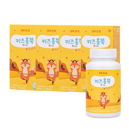 우리아이쏙쏙 키즈홀쭉 (30정), 12개, 30정