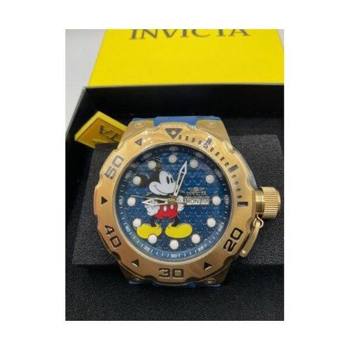 INVICTA Disney Mickey Mouse 시계 51mm 블루 29494 멋진 973564