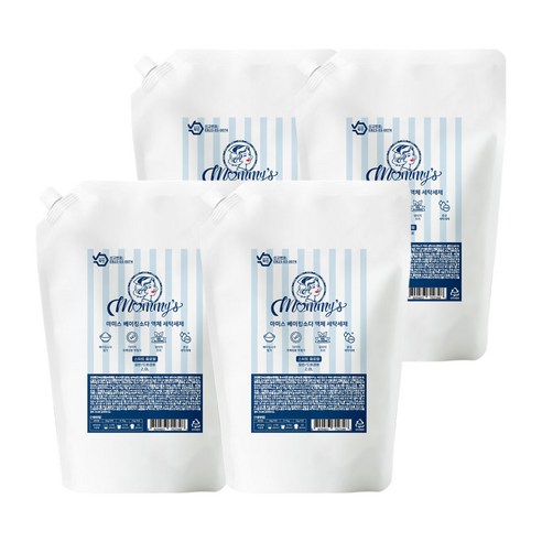 마미스 베이킹소다 액체세제: 자연 유래 깨끗함, 경제적인 풍성함