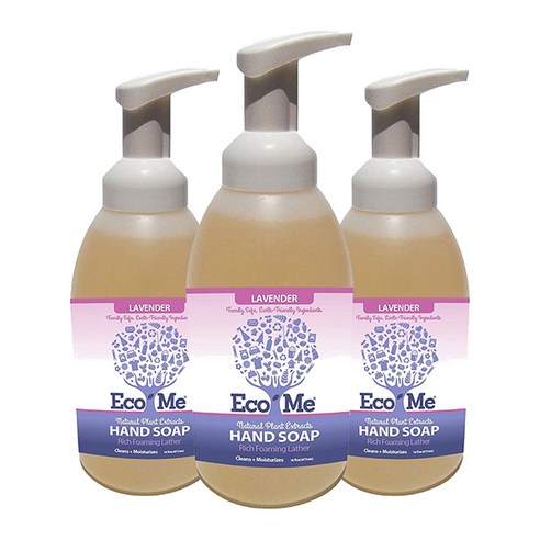 에코미 핸드 솝, Lavender, 592ml, 3개