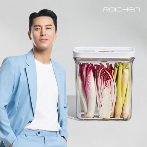 아이바큠 라지 1.8L 원터치 진공밀폐 보관용기, 선택:라지 1.8L, 1개