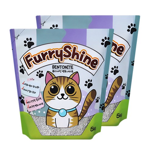 냥이 집사의 필수품, 퓨리샤인 벤토나이트 와이오밍 고양이 모래 솔직 후기 벤토나이트고양이모래
