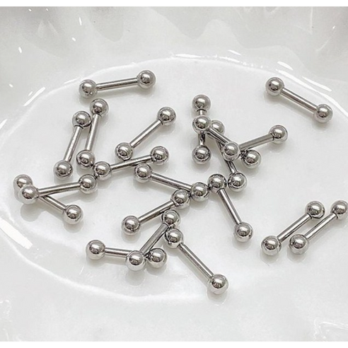 (30pcs) 젤루나 써지컬 바벨 볼 기본 피어싱