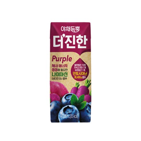 [직영] 야채듬뿍 더 진한 퍼플 125ml 24팩