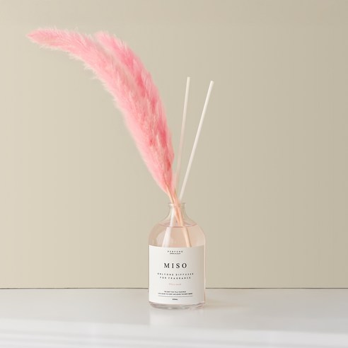 데일리미소 팜파스 핑크 미소디퓨저 대용량, 엘레겐트베이, 200ml, 1개