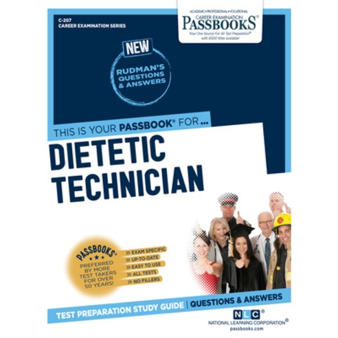 Dietetic Technician Volume 207 Paperback, Passbooks, English, 9781731802071