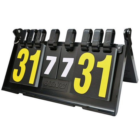 엄마마음 스포츠 멀티 스코어보드 4자리 경기 점수판, 4자리 스코어 보드 P12366, 1개