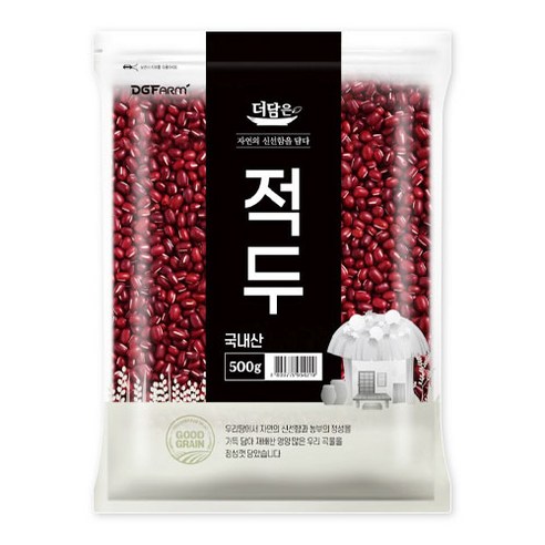 더담은 국산 적두 팥, 500g, 1개