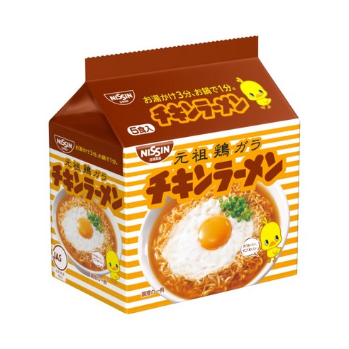 닛신 치킨 라멘 5개입, 1개 니신i40 닛신 치킨 라멘 5개입, 1개 니신i40