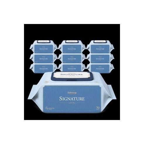 시그니처 위드 블루 70매 10팩, 70개, 70개